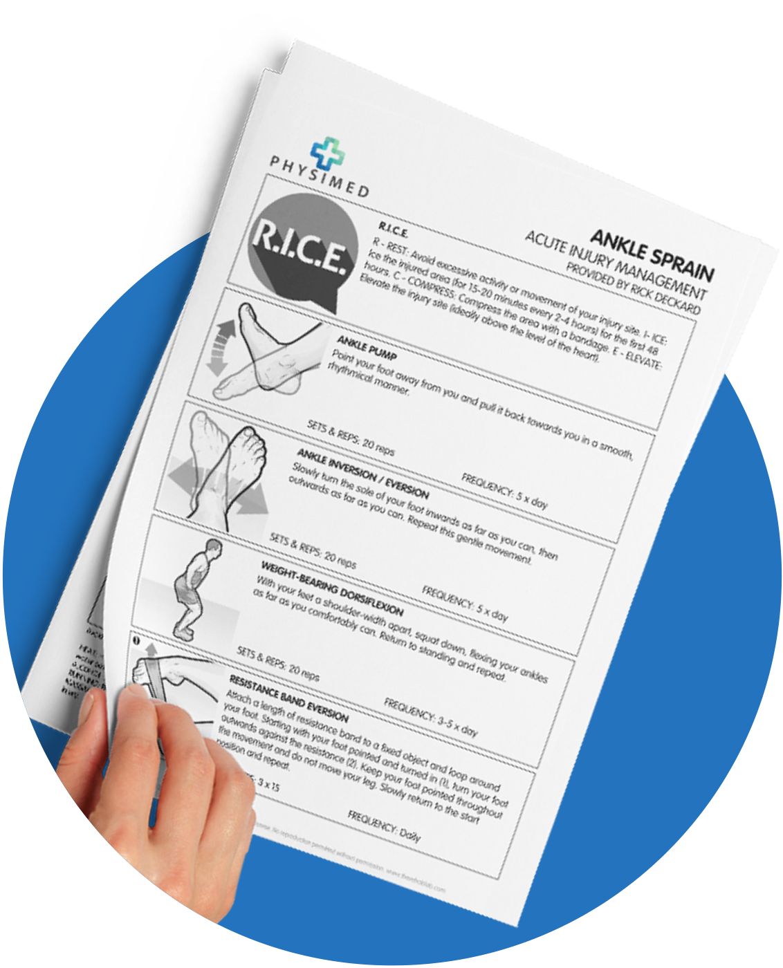 The Rehab Lab on desktop