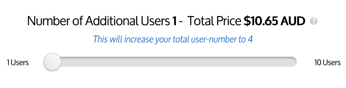 Select your desired user-number